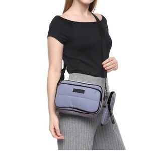 Ted Baker Puffer Quilted Crossbody Camera Bag